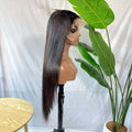 HERVÉDOLLBEAUTY 13x4 180% Black Frontal Wig